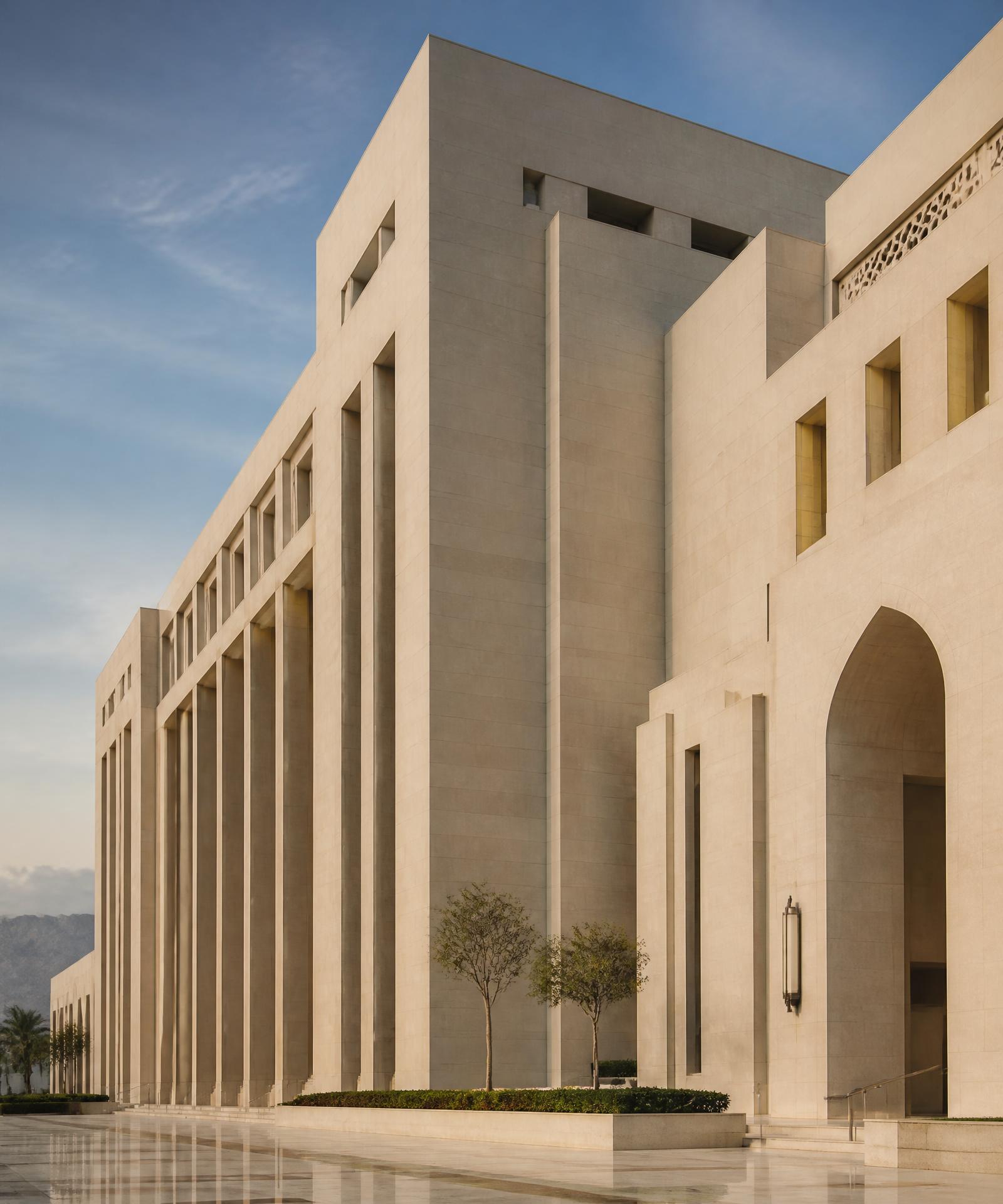 Contemporary architecture in Muscat